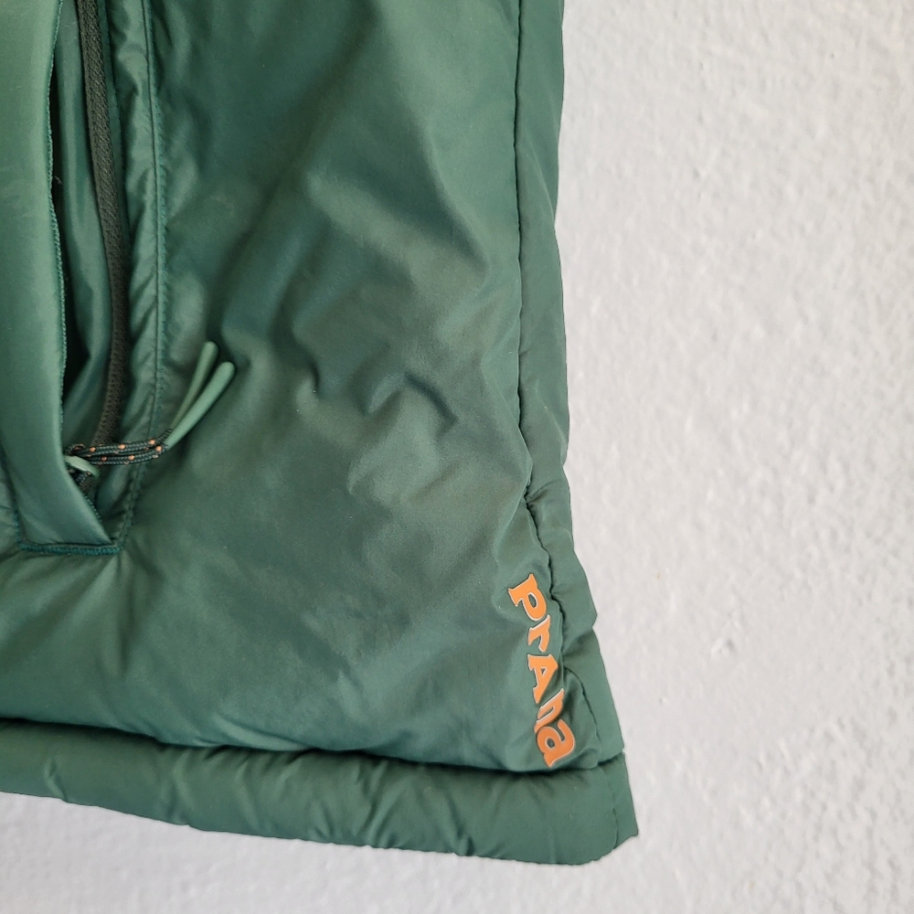Prana Orange and Green Puffer Vest - Picture 7 of 12